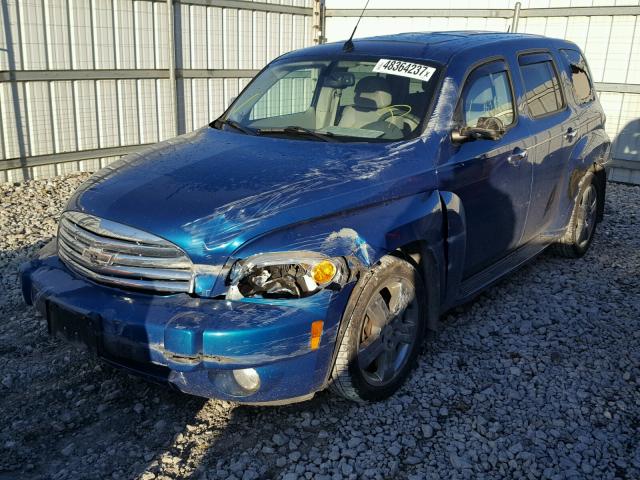 3GNBACDV0AS535781 - 2010 CHEVROLET HHR LT BLUE photo 2