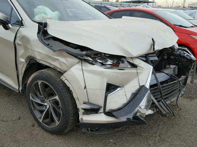 2T2ZZMCA0GC015764 - 2016 LEXUS RX 350 GOLD photo 9