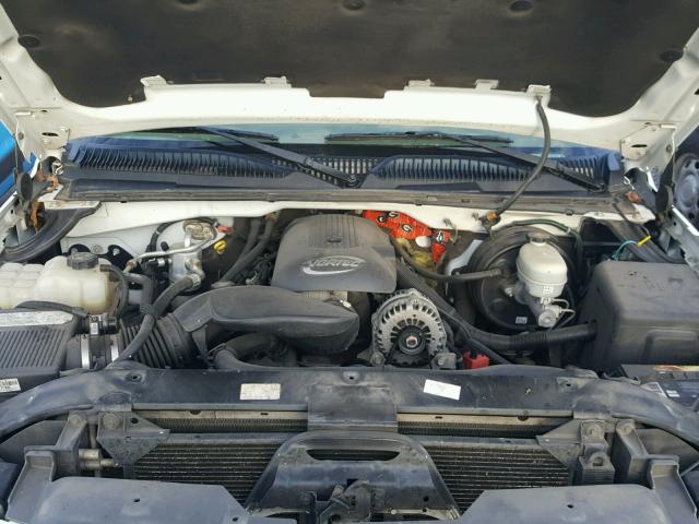 2GCEC13T351231172 - 2005 CHEVROLET SILVERADO WHITE photo 7