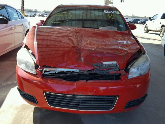 2G1WG5EK7B1110508 - 2011 CHEVROLET IMPALA LT RED photo 9