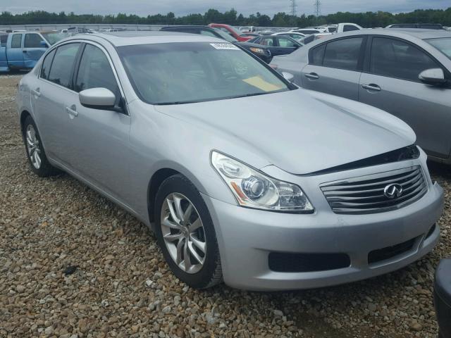 JNKCV61E29M012067 - 2009 INFINITI G37 BASE SILVER photo 1