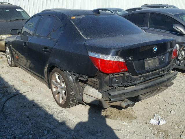 WBANW13548CN57342 - 2008 BMW 535 I BLACK photo 3