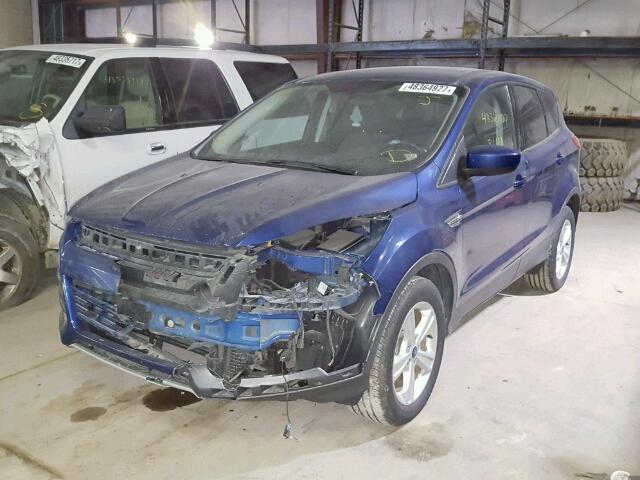 1FMCU9GX1DUD79884 - 2013 FORD ESCAPE SE BLUE photo 2