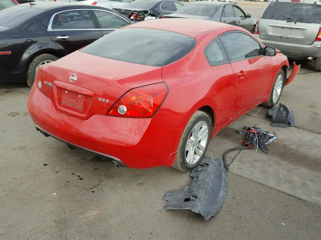 1N4AL2EP0CC107152 - 2012 NISSAN ALTIMA S RED photo 4