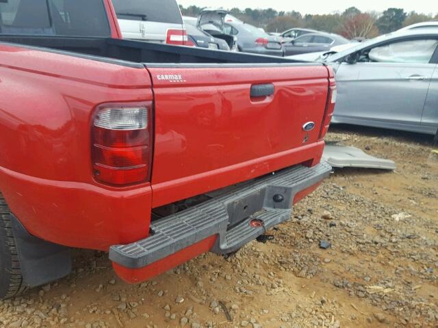 1FTYR44V13PA89594 - 2003 FORD RANGER SUP RED photo 9