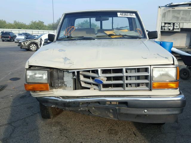 1FTCR10A2LPB70258 - 1990 FORD RANGER TAN photo 9