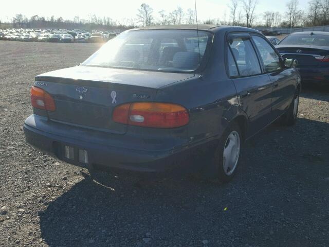 1Y1SK52841Z448060 - 2001 CHEVROLET GEO PRIZM 青色 照片 4