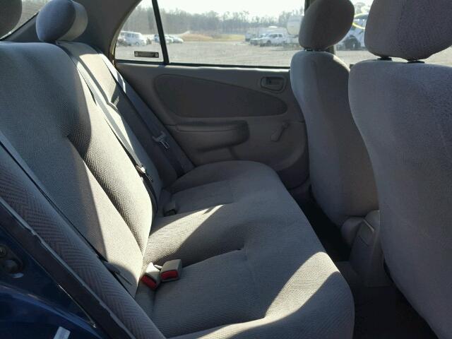 1Y1SK52841Z448060 - 2001 CHEVROLET GEO PRIZM 青色 照片 6