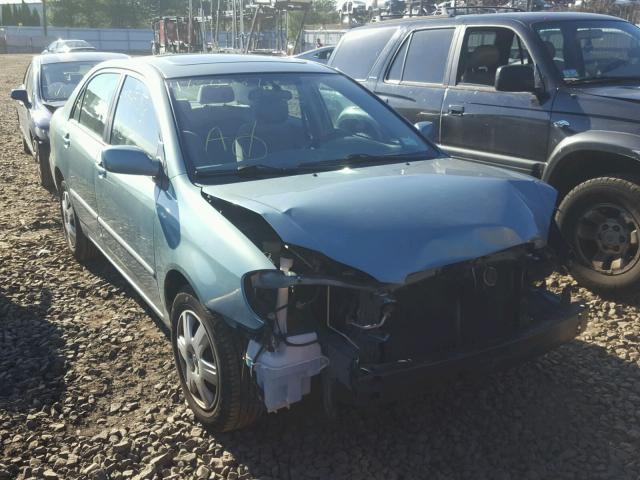 2T1BR32E35C429526 - 2005 TOYOTA COROLLA CE GREEN photo 1