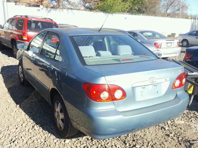 2T1BR32E35C429526 - 2005 TOYOTA COROLLA CE GREEN photo 3