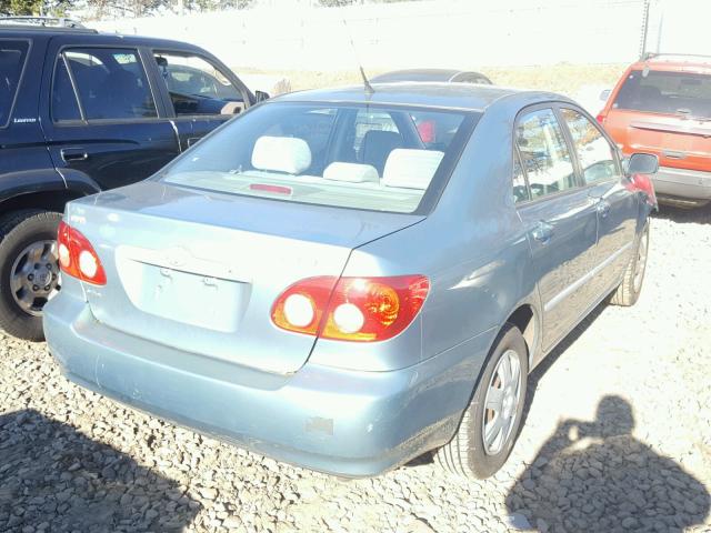 2T1BR32E35C429526 - 2005 TOYOTA COROLLA CE GREEN photo 4