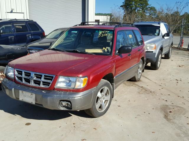 JF1SF6559WH753430 - 1998 SUBARU FORESTER S 红色 照片 2
