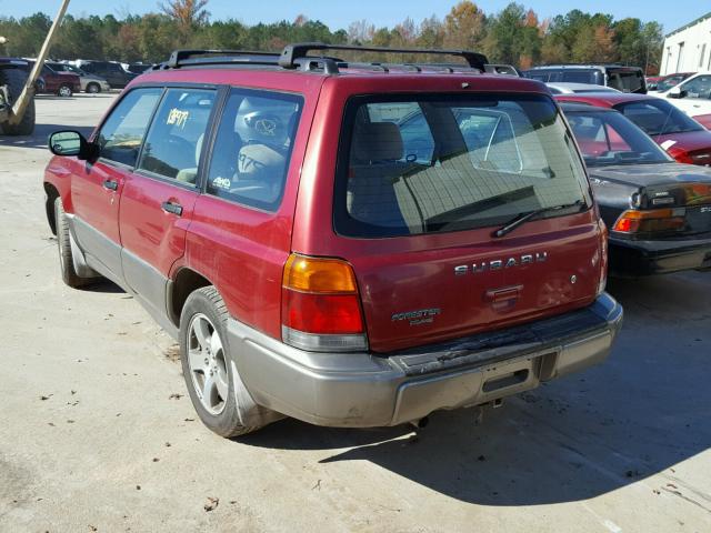 JF1SF6559WH753430 - 1998 SUBARU FORESTER S 红色 照片 3