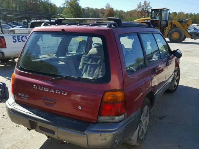 JF1SF6559WH753430 - 1998 SUBARU FORESTER S 红色 照片 4