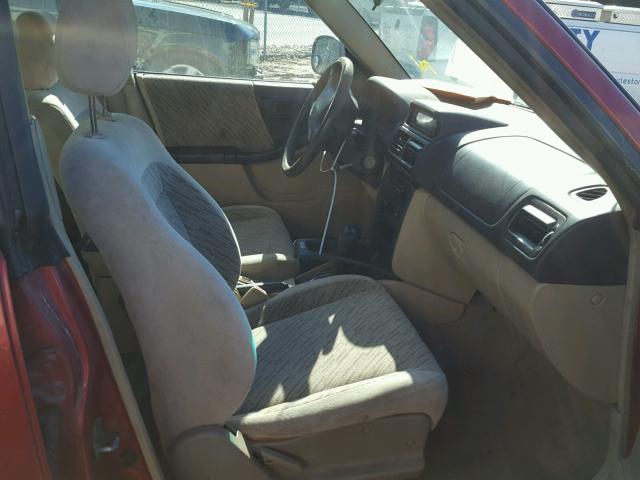 JF1SF6559WH753430 - 1998 SUBARU FORESTER S 红色 照片 5