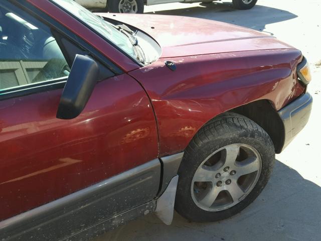 JF1SF6559WH753430 - 1998 SUBARU FORESTER S 红色 照片 9