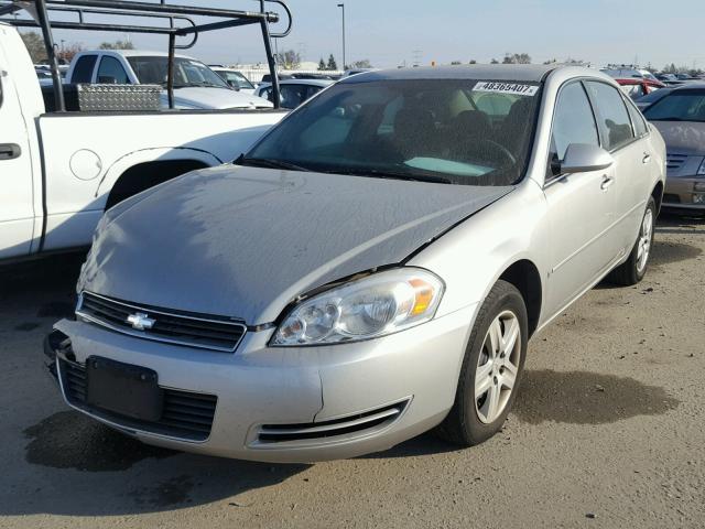 2G1WB58N289129286 - 2008 CHEVROLET IMPALA LS SILVER photo 2