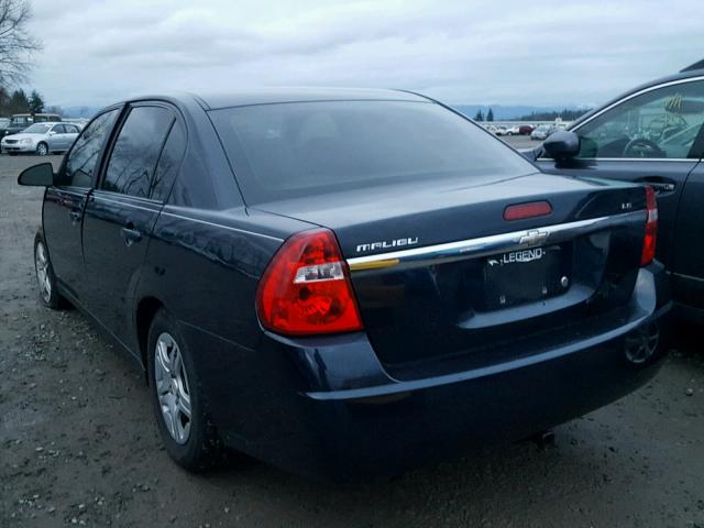 1G1ZS57F97F210427 - 2007 CHEVROLET MALIBU LS BLACK photo 3