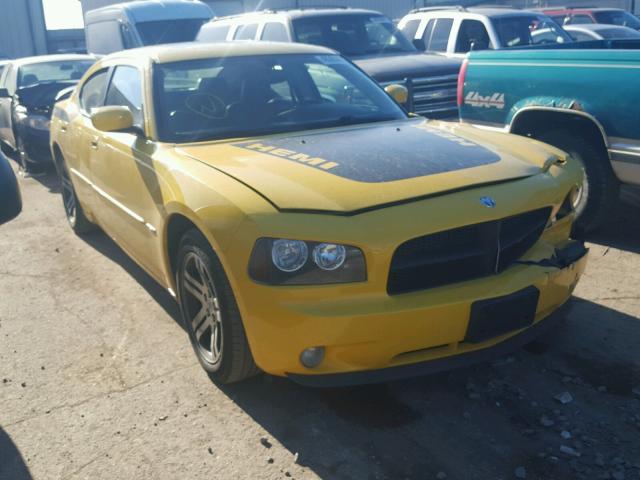 2B3LA53H96H347860 - 2006 DODGE CHARGER R/ YELLOW photo 1