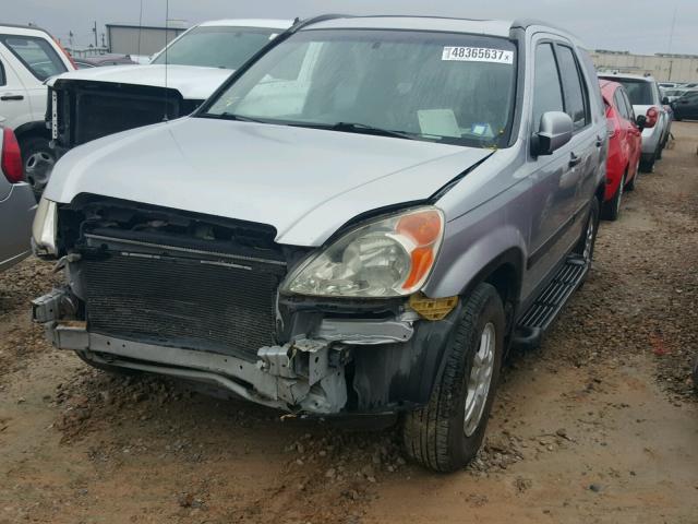 JHLRD78893C003600 - 2003 HONDA CR-V EX SILVER photo 2