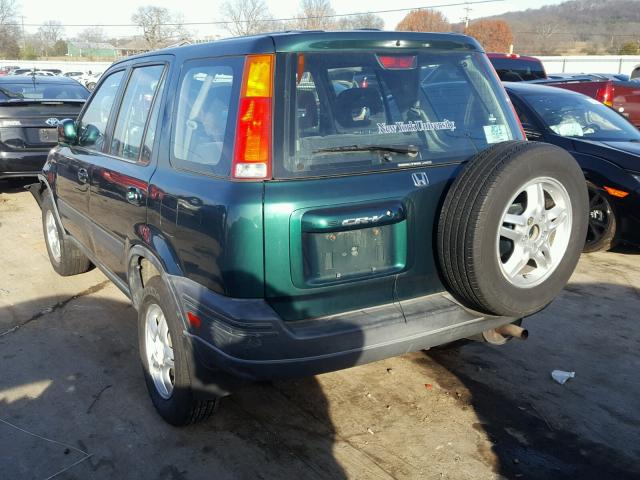 JHLRD1868XC004075 - 1999 HONDA CR-V EX GREEN photo 3