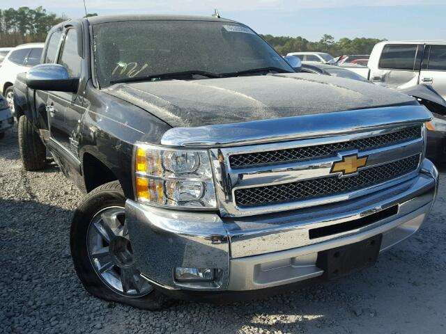 1GCRCSE05DZ408675 - 2013 CHEVROLET SILVERADO BLACK photo 1