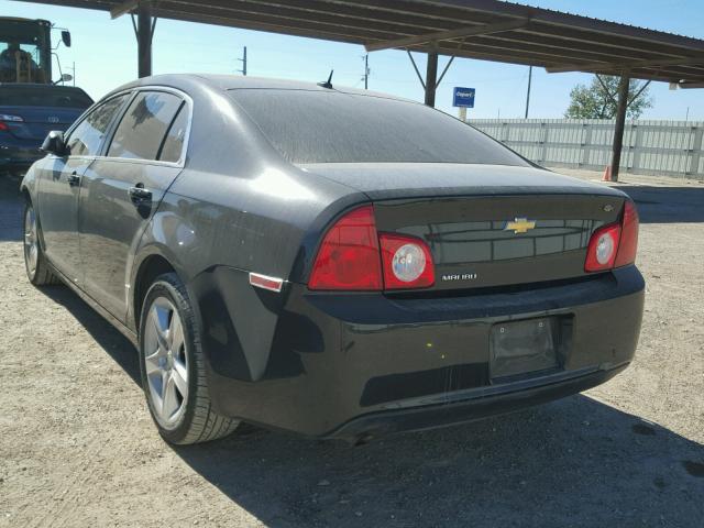 1G1ZB5E15BF342617 - 2011 CHEVROLET MALIBU LS BLACK photo 3