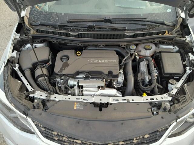 1G1BE5SM5G7311702 - 2016 CHEVROLET CRUZE LT SILVER photo 7