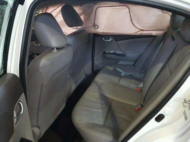 2HGFB2F96CH117301 - 2012 HONDA CIVIC EXL 白色 照片 6