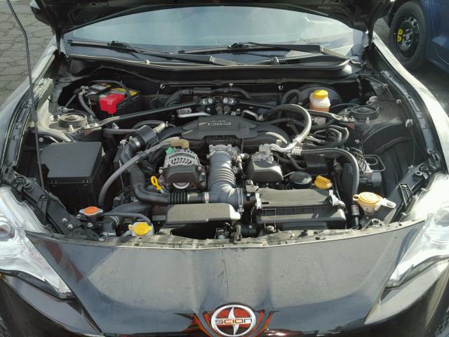 JF1ZNAA14D2723811 - 2013 TOYOTA SCION FR-S შავი ფოტო 7