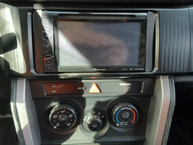 JF1ZNAA14D2723811 - 2013 TOYOTA SCION FR-S შავი ფოტო 9