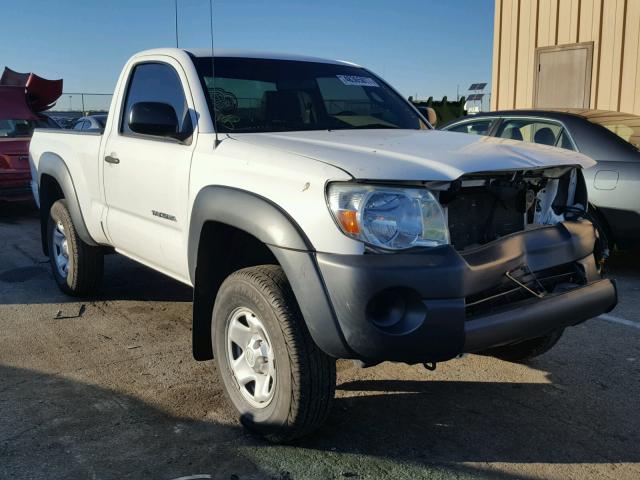 5TEPX42N68Z480700 - 2008 TOYOTA TACOMA WHITE photo 1