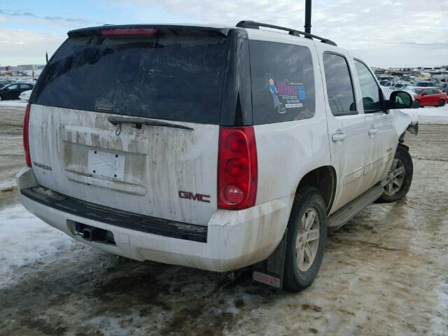 1GKS2AE04DR263888 - 2013 GMC YUKON SLE WHITE photo 4