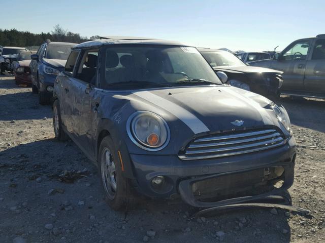 WMWSU3C51BT095169 - 2011 MINI COOPER BLUE photo 1