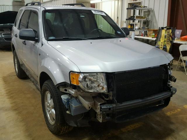 1FMCU03118KD41439 - 2008 FORD ESCAPE XLT SILVER photo 1