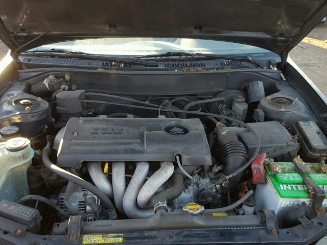 2T1BR12EXYC337869 - 2000 TOYOTA COROLLA VE GREEN photo 7