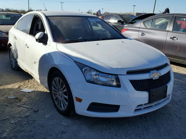 1G1PK5SCXC7321125 - 2012 CHEVROLET CRUZE ECO WHITE photo 1