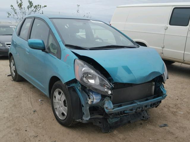 JHMGE8G39DC048064 - 2013 HONDA FIT TEAL photo 1