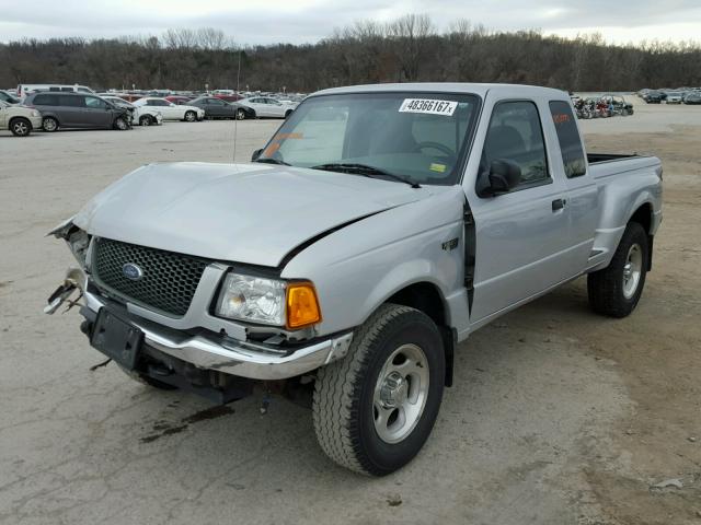 1FTZR15E51TA55566 - 2001 FORD RANGER SUP SILVER photo 2