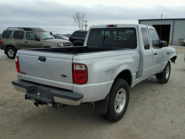 1FTZR15E51TA55566 - 2001 FORD RANGER SUP SILVER photo 4