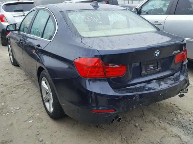 WBA3A5C52FF607468 - 2015 BMW 328 I BLUE photo 3