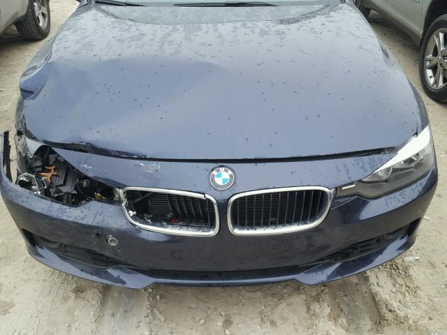 WBA3A5C52FF607468 - 2015 BMW 328 I BLUE photo 7