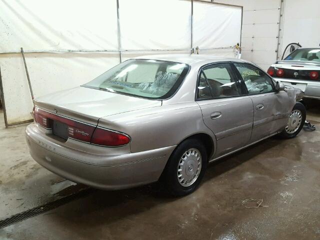 2G4WY55J9Y1312590 - 2000 BUICK CENTURY LI GOLD photo 4