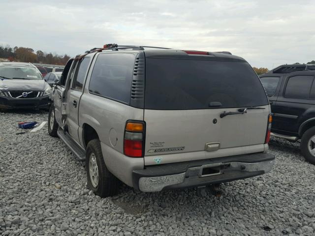 1GNEC16Z46J128504 - 2006 CHEVROLET SUBURBAN C TAN photo 3