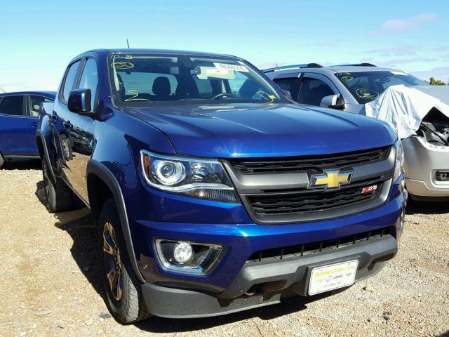 1GCGTCE32F1227929 - 2015 CHEVROLET COLORADO Z BLUE photo 1