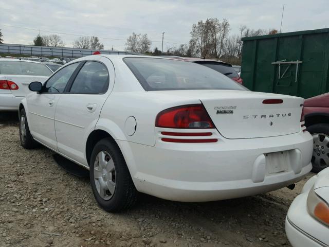 1B3AL46T66N228392 - 2006 DODGE STRATUS SX WHITE photo 3