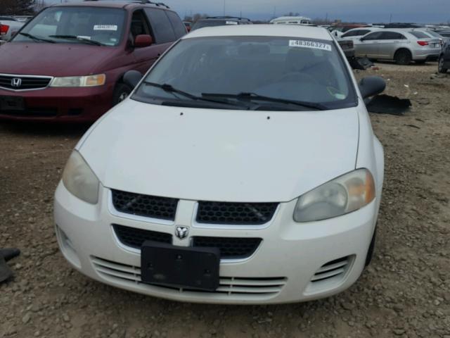 1B3AL46T66N228392 - 2006 DODGE STRATUS SX WHITE photo 9