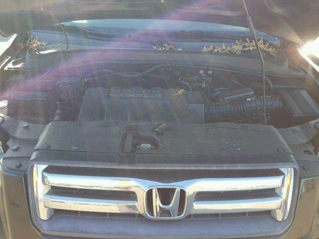 5FNYF18208B049385 - 2008 HONDA PILOT VP BLACK photo 7