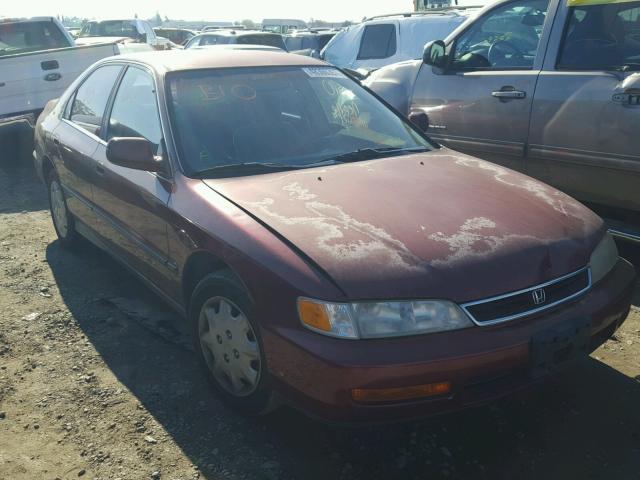 JHMCD5636VC012884 - 1997 HONDA ACCORD LX MAROON photo 1