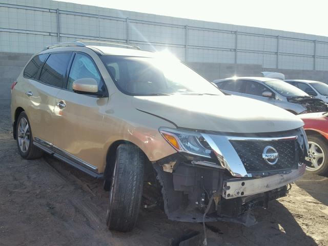 5N1AR2MM5DC630003 - 2013 NISSAN PATHFINDER GOLD photo 1